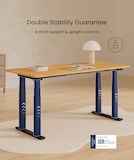 FlexiSpot standing desk E7 Plus, with a 66-131cm height range.